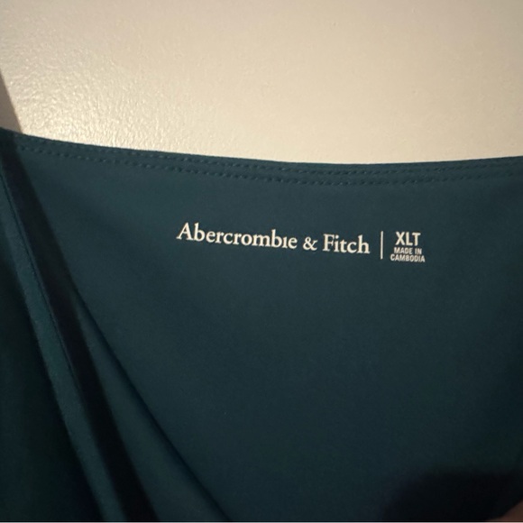 FREE SHIPPING! Abercrombie & Fitch Athletic GREEN Mini Dress w/ in skort - Picture 13 of 15